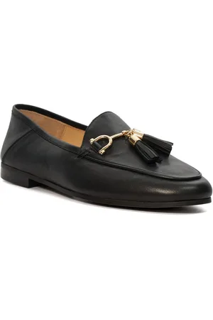 Dune Flexible Sole Graysons Tassel Leather Loafers