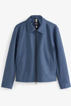 HUGO BOSS Slim Fit Wing Collar Jacket32