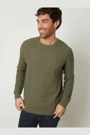 Threadbare Crochet Knit Crew Neck Jumperlarge