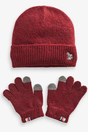 Paul Smith Boys Zebra Logo Beanie And Gloves Set7 - 10 år (122 - 140cm)