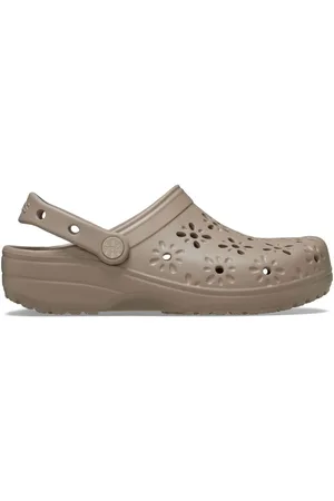 Crocs Voksne Blomster Cut Out Træsko5