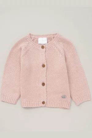 Rock-a-bye Baby Boutique Cosy 100% Cotton Knit Cardigan3 - 6 måneder (62 - 68cm)