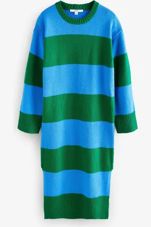 Next Relaxed Soft Touch Rund hals Midi Knitted Trøje KjoleXX-Large
