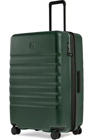 Antler Large Green Icon Stripe 78CM Luggageonesize
