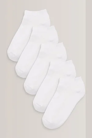 Next 5 Pack Cushioned Footbed Sports Trainer SocksUK 6 - 8.5