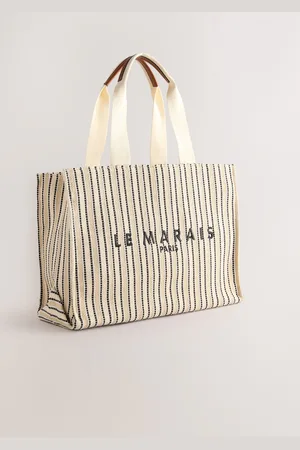 Next Structured Canvas Shoulder BagEn