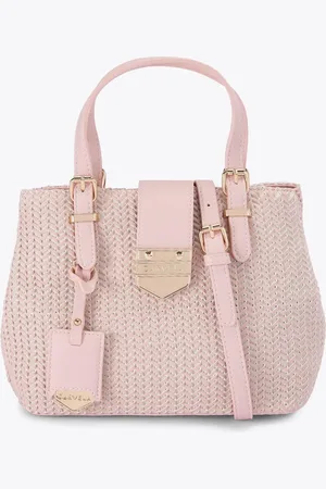 Carvela Pink Maria Mini Weave Bagen