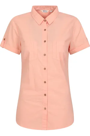 Mountain Warehouse Womens Coconut Short Sleeve 100% Cotton Shirt40