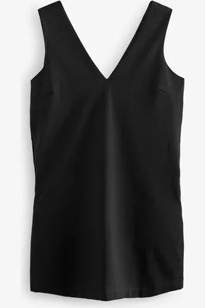 Next V-Neck Ponte Pinafore Mini Dress34 R
