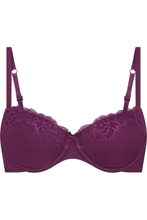 Hunkemöller Purple Lace and Shine Padded Underwired Bra70D