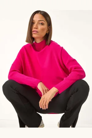 Roman Ribbed High Neck Knit Jumper44