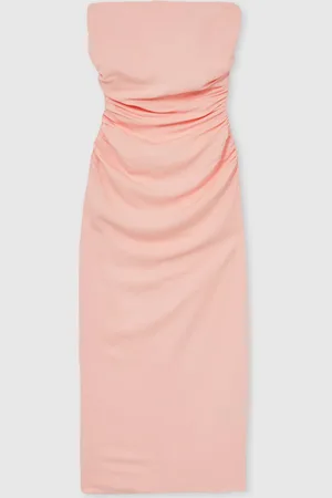 Reiss Izzy Ruched Strapless Bodycon Kjole44