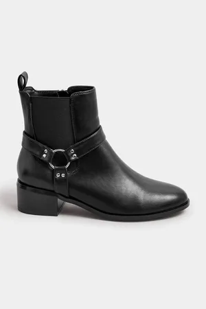 Long Tall Sally Harness Biker Ankel Støvler