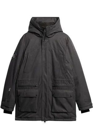 Superdry City Tweed Polstret Parka JakkeS