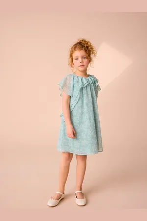 Laura Ashley Flæsekant A Line Kjole128134cm