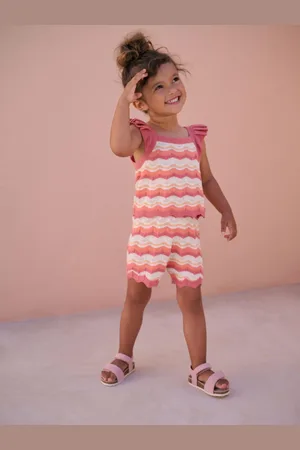 Next 100% Cotton Top and Shorts Set (3mths-7yrs)8692cm