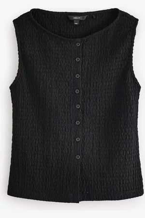 Next Tekstureret Knapper Vest34