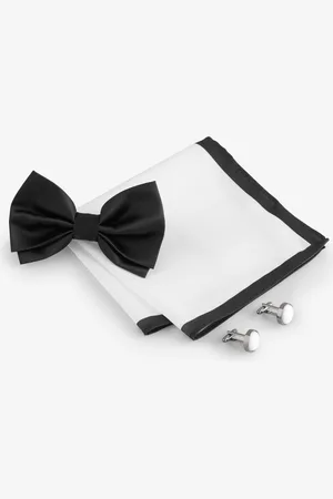 Next Bow Tie Pocket Square And Cufflinks Gift Box SetEN