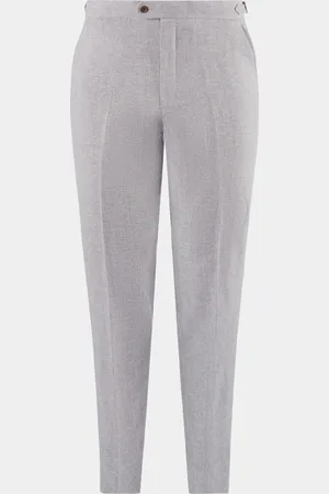 Peckham Rye Regular Fit Linen Blend Trousers34