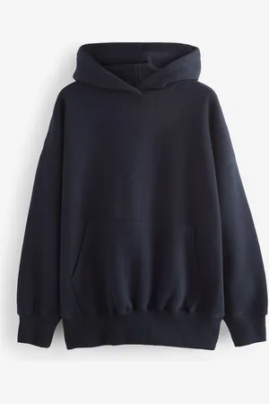 Next Oversized Relaxed Fit Heavyweight Børstet Longline Hoodie SweatshirtXL