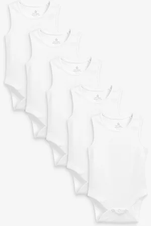 Next Baby Vest 100% Cotton BodysuitsUp to 1 Month (56cm)