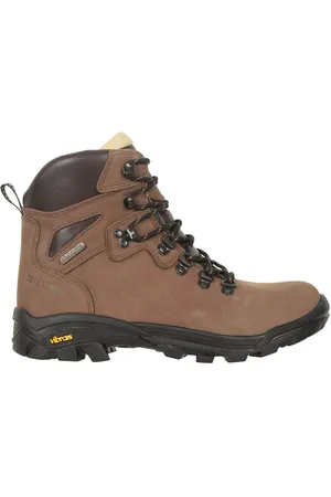 Mountain Warehouse Odyssey Extreme Waterproof, Vibram Sole Læder Herre Vandre Støvler