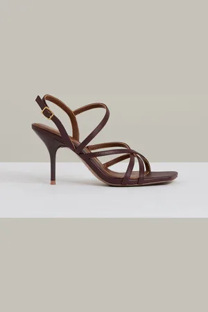 Reiss Elise Leather Strappy Stiletto Sandalseu38