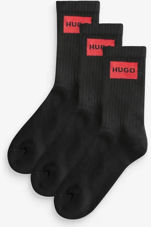 HUGO BOSS Ribbed Stretch Cotton Socks 3 PackS-M