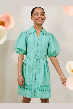 Lipsy London Belted Shirt Occasion Dress (5-16yrs)122128cm