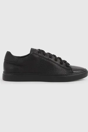HARRYS LONDON Deerskin Lace-Up Trainers
