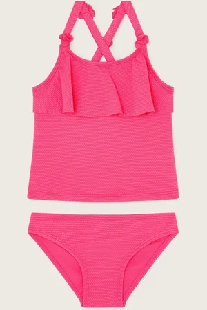 Monsoon Flower Strap Ruffle Tankini Set11 - 12 år (146 - 152cm)