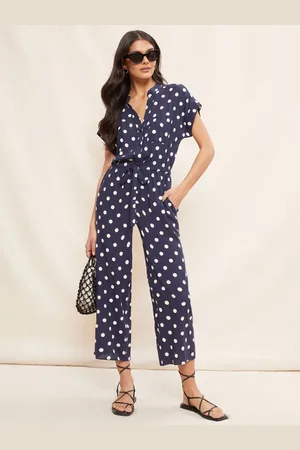 Friends Like These Culotte Buksedragt Med Slips Bælte