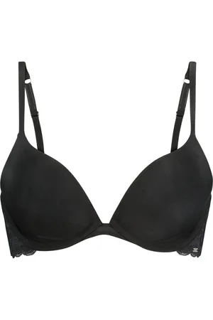 Hunkemöller Hunkemöller Sort Angie Polstret bøjle Push-Up BH
