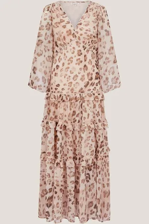 Monsoon Leona Leopard Print Maxi Dress42