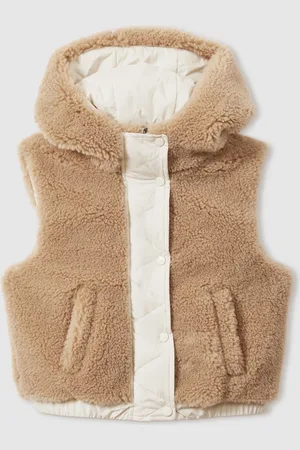 Reiss Kara Reversible Quilted Borg Gilet13 - 14 år (158 - 164cm)