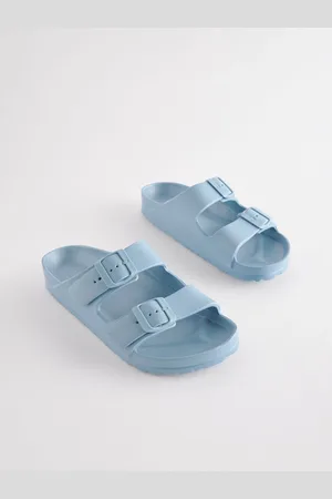 Next EVA Double Strap Flade sko Slider Sandaler Med Justerbare Spænder
