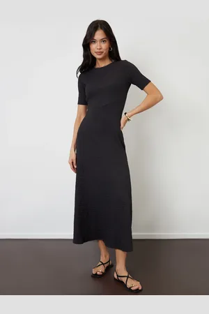 Threadbare Textured Jersey Maxi Dress42