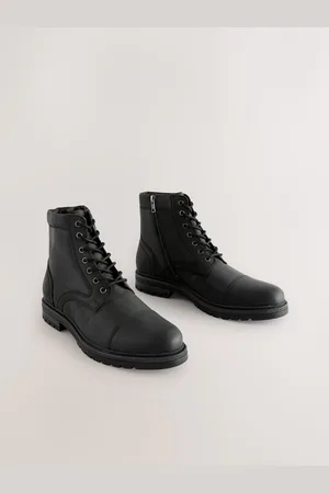Next Leather Toe Cap Boots