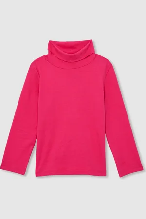Reiss Carey Cotton-Jersey Roll-Neck Top with Stretch9-10 år