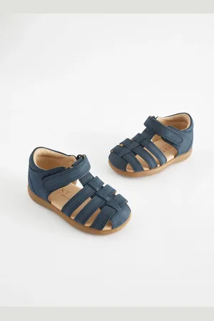Next Baby Velcrolukning Læder First Walker Sandaler