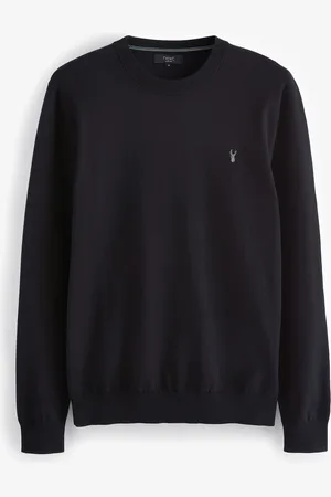 Next Normal pasform Cotton Rich Crew Trøje4XL