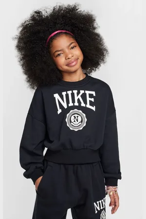 Nike Boxy Varsity Crew Neck Sweatshirt152158cm