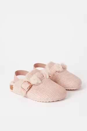Lipsy London Slip On Footbed Buckle Slippers Clogs