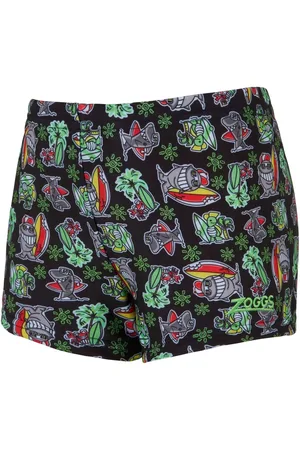 Zoggs Boys Hip Racer Black Swim Shorts98104cm