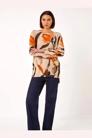 Roman Floral Print Tunic Jumper38
