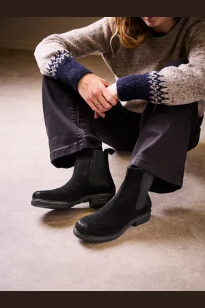 CELTIC & CO. Det essentielle Chelsea Ankle Sort Støvler