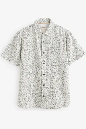 Fat Face FatFace Short Sleeve Beeble Geo Print Shirtmedium