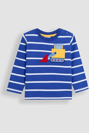 JoJo Maman Bébé Appliqué Pocket 100% Cotton Top5 - 6 år (110 - 116cm)