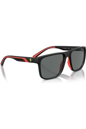 FERRARI Scuderia Fz6002U Square Polarised Black Sunglassesonesize