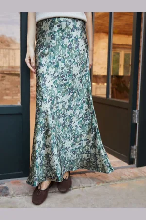 Threadbare Maxi Satin Slip Nederdele44